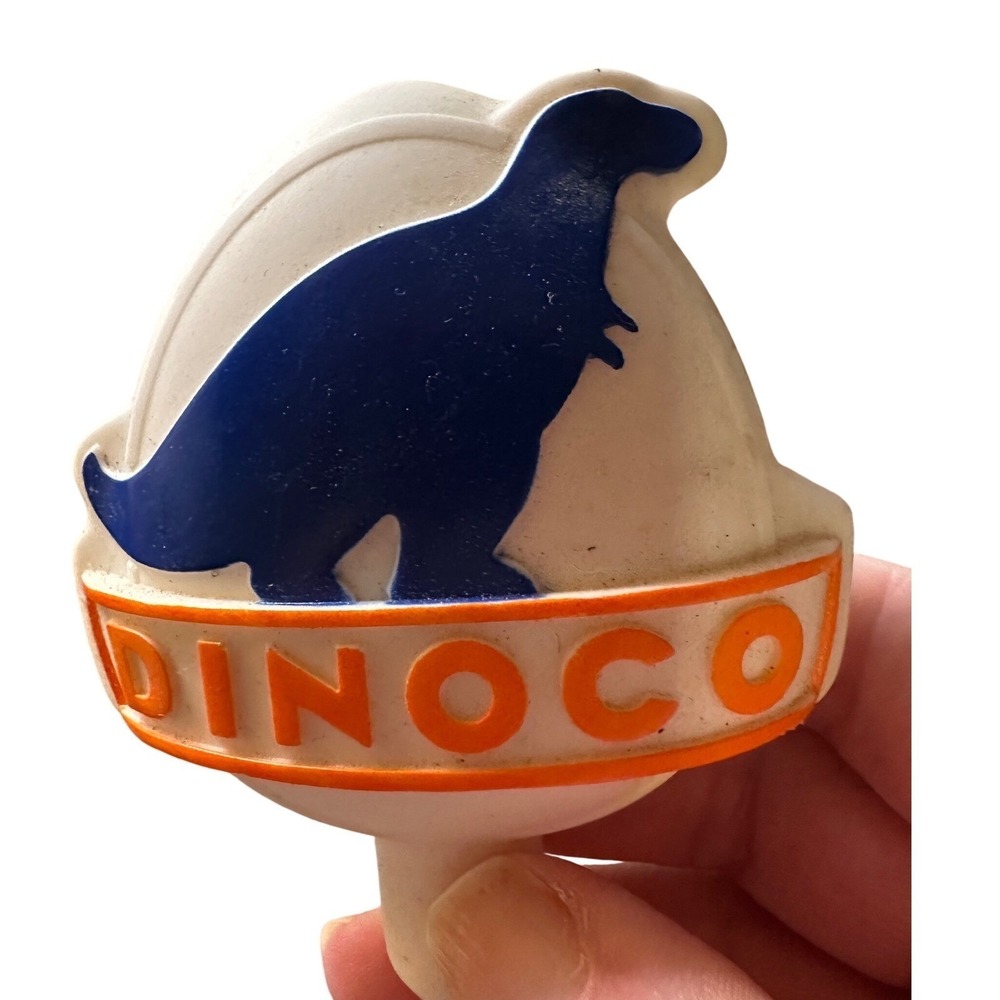 Disney Pixar Cars Dinoco Car Wash Replacement sign rubber squishy